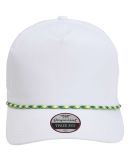 Imperial 5054 The Wrightson Cap in White/ green-yellow