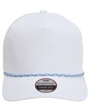 Imperial 5054 The Wrightson Cap in White/ teal-purple