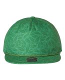 Imperial DNA010 The Aloha Rope Cap in Green floral