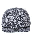 Imperial DNA010 The Aloha Rope Cap in Throwback black