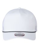 Imperial 5055 The Rabble Rouser Cap in White/ white/ black
