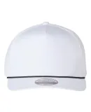 Imperial 5056 The Barnes Cap in White/ black