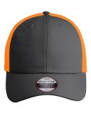 Imperial X210SM The Original Sport Mesh Cap in Dark grey/ neon orange