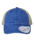 Infinity Hers TESS Women's Washed Mesh Back Cap in Royal/ floral