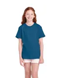 11736 Delta Apparel Youth Pro Weight Short Sleeve  in Marine