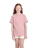 11736 Delta Apparel Youth Pro Weight Short Sleeve  in Soft pink