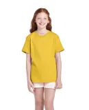 11736 Delta Apparel Youth Pro Weight Short Sleeve  in Sunflower