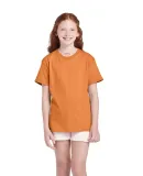 11736 Delta Apparel Youth Pro Weight Short Sleeve  in Tangerine