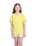 11736 Delta Apparel Youth Pro Weight Short Sleeve  in Banana