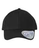 Infinity Hers CHARLIE Women's Modern Trucker Cap in Black/ black