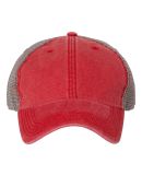 Legacy DTA Dashboard Trucker Cap in Scarlet red/ grey