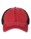 Legacy DTA Dashboard Trucker Cap in Scarlet red/ navy