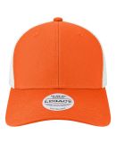 Legacy MPS Mid-Pro Snapback Trucker Cap in Orange/ white