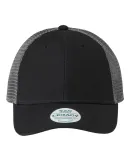 Legacy LPS Lo-Pro Snapback Trucker Cap in Black/ dark grey
