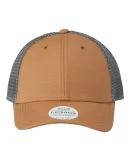 Legacy LPS Lo-Pro Snapback Trucker Cap in Caramel/ dark grey