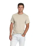 65000 Delta Apparel Adult Short Sleeve 6.0 oz. Tee in Putty