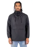 Shaka Wear SHAWJ Men's Windbreaker Jacket in Black