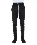 Shaka Wear SHTP Men's Track Pants in Black/ white