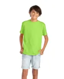 Delta Apparel 65900 Youth Short Sleeve 5.5 oz. Tee in Lime