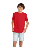 Delta Apparel 65900 Youth Short Sleeve 5.5 oz. Tee in New red