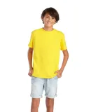 Delta Apparel 65900 Youth Short Sleeve 5.5 oz. Tee in Sunflower