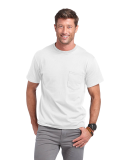 Delta Apparel 65732 Adult Short Sleeve 6.0 oz. Poc in White n01