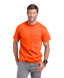 Delta Apparel 65732 Adult Short Sleeve 6.0 oz. Poc in Orange y42