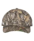 Outdoor Cap CGW115 Garment-Washed Camo Cap in Realtree edge