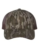 Outdoor Cap CGWM301 Washed Brushed Mesh-Back Camo  in Mossy oak bottomland/ brown