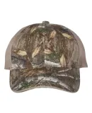 Outdoor Cap CGWM301 Washed Brushed Mesh-Back Camo  in Khaki/ realtree edge