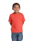 65300 Delta Apparel Juvenile Short Sleeve 5.5 oz.  in Deep coral