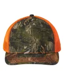 Outdoor Cap OC771 Modern Trucker Cap in Country dna/ neon orange