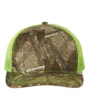 Outdoor Cap OC771 Modern Trucker Cap in Realtree edge/ neon yellow