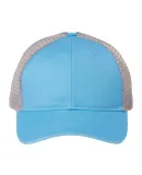 Outdoor Cap PNY100M Ponytail Mesh-Back Cap in Sky blue/ tea