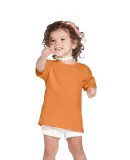 65200 Delta Apparel Toddler Short Sleeve 5.5 oz. T in Tangerine