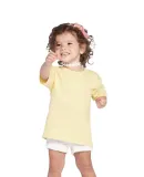 65200 Delta Apparel Toddler Short Sleeve 5.5 oz. T in Banana