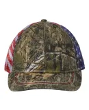 Outdoor Cap CWF400M Camo with American Flag Mesh B in Country dna