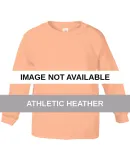 64200 Delta Apparel Toddler Long Sleeve 5.5 oz. Te Athletic Heather