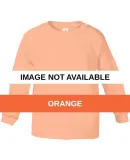 64200 Delta Apparel Toddler Long Sleeve 5.5 oz. Te Orange
