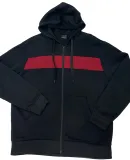 Stilo Apparel 211119HJBK Matching Zip Hoodie Wholes in Black Front
