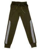 Stilo Apparel 211120HJAG Matching Sweat Pant Wholes in Army Green Front