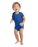 Delta Apparel 9500 Infants 5.8 oz. Rib Snap Tee in Royal