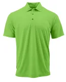 Paragon 100 Saratoga Performance Mini Mesh Polo in Neon lime