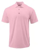 Paragon 100 Saratoga Performance Mini Mesh Polo in Charity pink