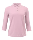 Paragon 120 Women's Lady Palm Three-Quarter Sleeve in Charity pink