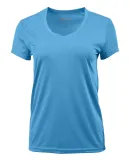 Paragon 203 Women's Vera V-Neck T-Shirt in Bimini blue