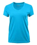 Paragon 203 Women's Vera V-Neck T-Shirt in Turquoise