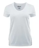 Paragon 203 Women's Vera V-Neck T-Shirt in White