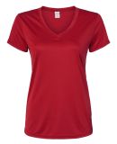 Paragon 203 Women's Vera V-Neck T-Shirt in Red