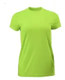 Paragon 204 Women's Islander Performance T-Shirt in Neon lime